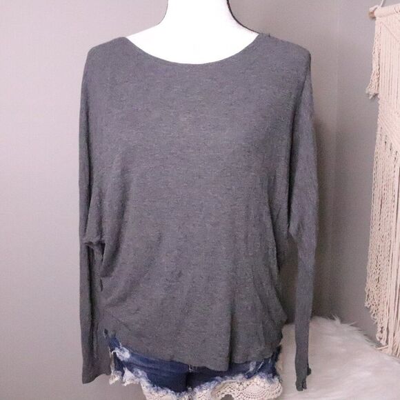 Anthro | Lucy & Laurel Batwing Long Sleeve Top Large - Picture 2 of 6
